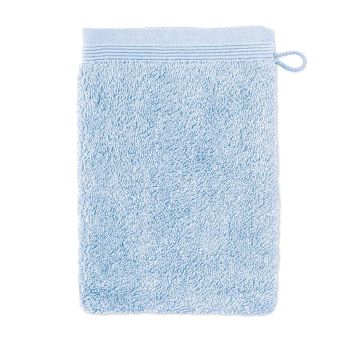 Waschhandschuh Möve Superwuschel - aquamarin - 15 x 20 cm - Top-Produkte: Wäschekörbe, Duschvorhänge, WC-Deckel, Duschbrausen, Badezimmerteppiche & mehr - Top-Marken: Spirella, Laufen, Diaqua, Grohe, Geberit , Kleine Wolke & Co. - Fehr Badshop Schweiz