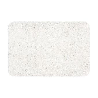 Badteppich Spirella Highland (superflauschig) - white - 60 x 90 cm - Top-Produkte: Wäschekörbe, WC-Deckel, WC-Bürsten, Badezimmerteppiche & mehr - Top-Marken: Kleine Wolke, Wenko, Hansgrohe, Sanilo, Geberit, Laufen & Co. - Fehr Badshop Schweiz