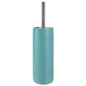 WC-Bürste Spirella Tube Ribbed - acqua - Top-Produkte: Wäschekörbe, Duschvorhänge, WC-Deckel, Seifenspender, Duschbrausen, Badezimmerteppiche & mehr - Top-Marken: Spirella, Laufen, Diaqua, Grohe, Kleine Wolke & Co. - Fehr Badshop Schweiz