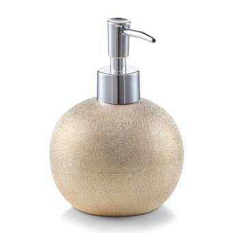 Seifenspender Zeller Present Glitter - gold - Top-Produkte: Wäschekörbe, WC-Deckel, WC-Bürsten, Badezimmerteppiche, Duschvorhänge, Duschbrausen & mehr - Top-Marken: Kleine Wolke, Möve, Wenko, Spirella, Hansgrohe, Laufen & Co. - Fehr Badshop Schweiz