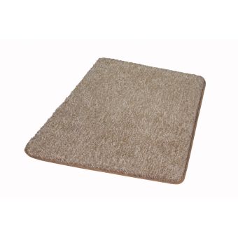 Badteppich Kleine Wolke Seattle (meliert) - taupe - 55 x 65 cm - Top-Produkte: Wäschekörbe, WC-Deckel, WC-Bürsten, Duschvorhänge, Duschbrausen & mehr - Top-Marken: Spirella, Sanilo, Wenko, Hansgrohe, Geberit, Laufen, & Co. - Fehr Badshop Schweiz