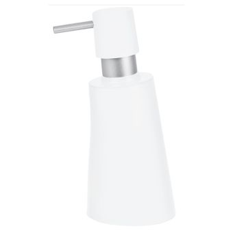 Seifenspender Spirella Move - white - Top-Produkte: Wäschekörbe, Duschvorhänge, WC-Deckel, Seifenspender, Duschbrausen, Badezimmerteppiche & mehr - Top-Marken: Spirella, Laufen, Diaqua, Hansgrohe, Geberit , Kleine Wolke & Co. - Fehr Badshop Schweiz