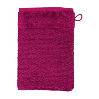 Waschhandschuh Möve Bamboo Luxe - berry - 15 x 20 cm - Top-Produkte: Wäschekörbe, WC-Deckel, WC-Bürsten, Badezimmerteppiche, Duschbrausen & mehr - Top-Marken: Kleine Wolke, Spirella, Wenko, Hansgrohe, Sanilo, Laufen & Co. - Fehr Badshop Schweiz