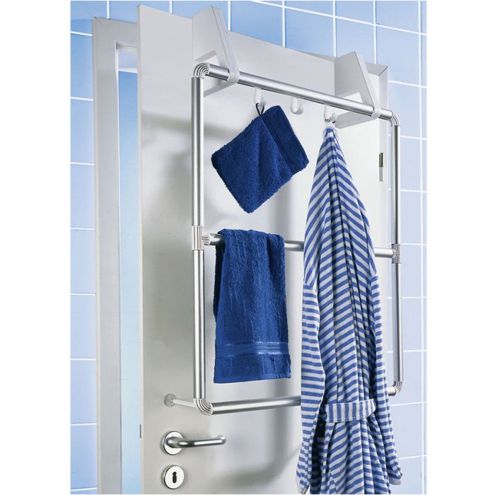 Compact Tür & Handtuchhalter | Wenko für Badshop Duschkabine Fehr